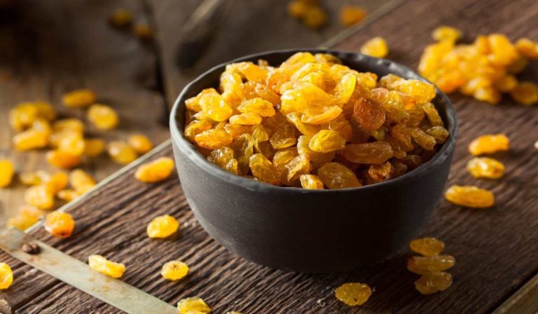 unsulphured golden raisins